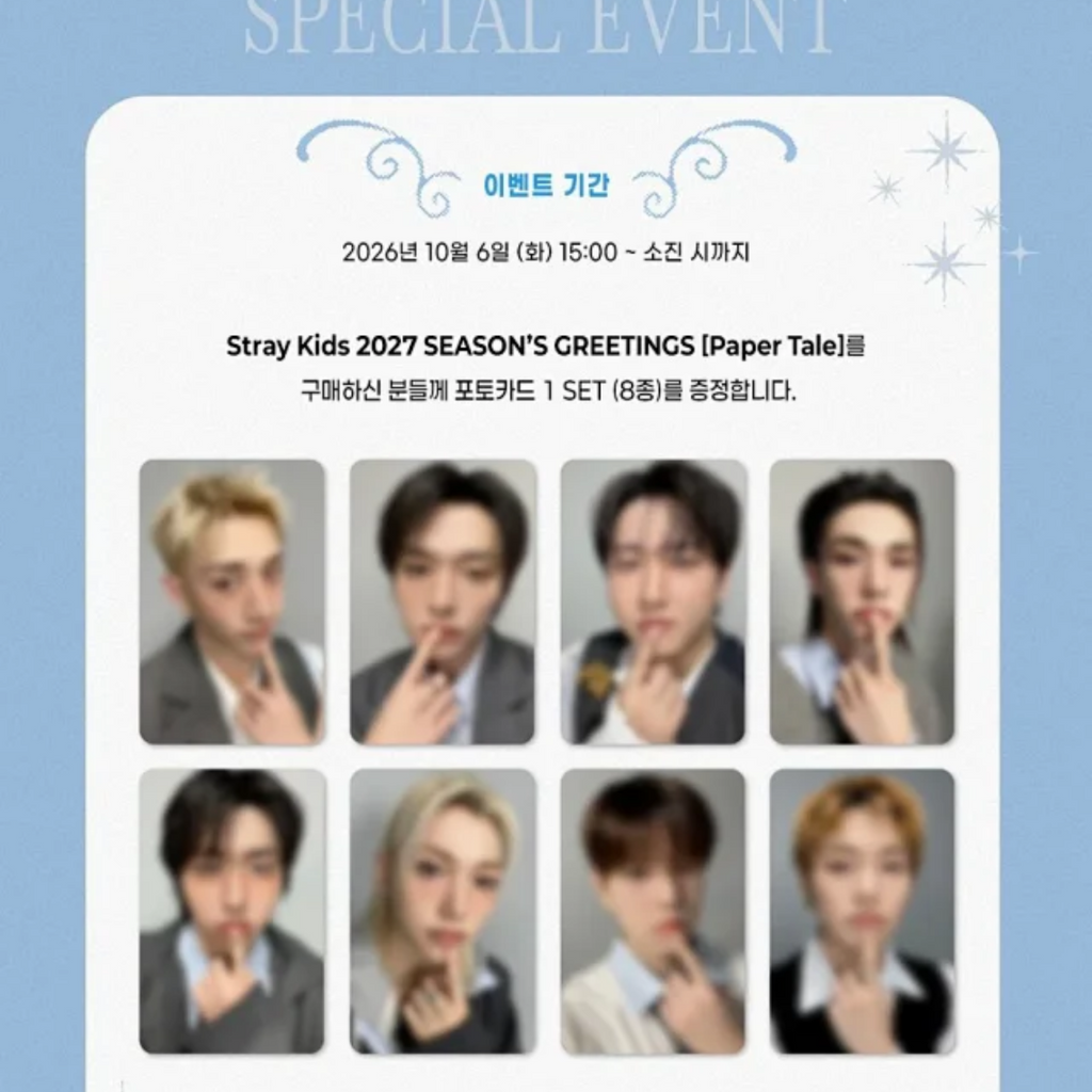 STRAY KIDS 2027 SEASON'S GREETINGS [PAPER TALE]