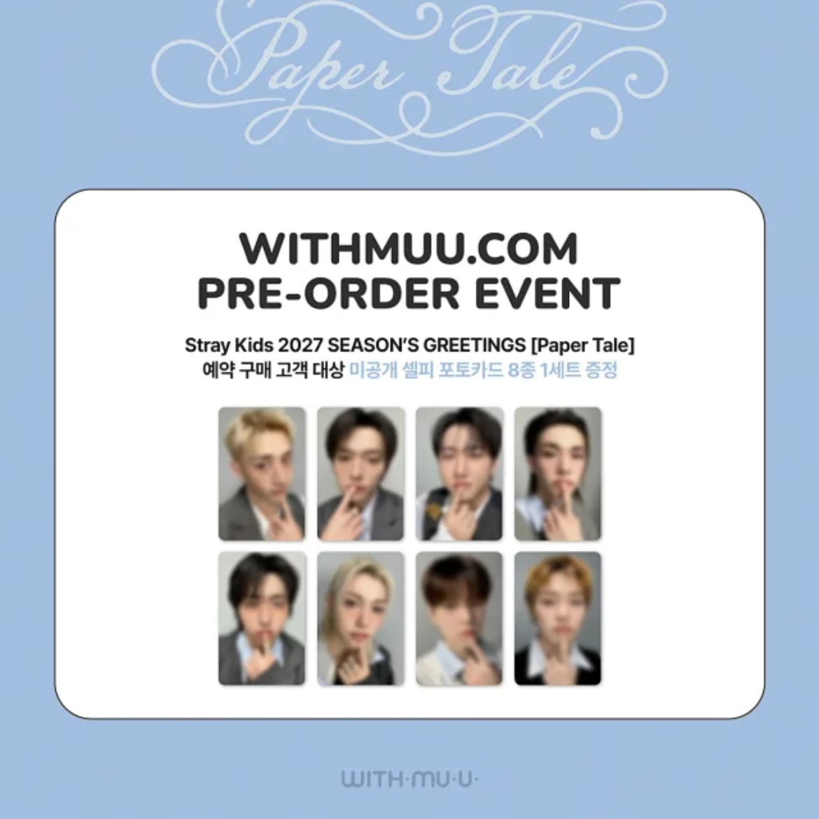 STRAY KIDS 2027 SEASON'S GREETINGS [PAPER TALE]
