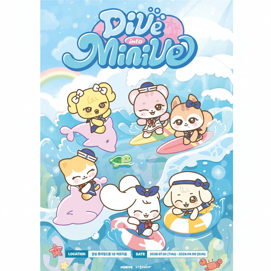 IVE x MINIVE POP-UP STORE
'DIVE INTO MINIVE' in SEOUL