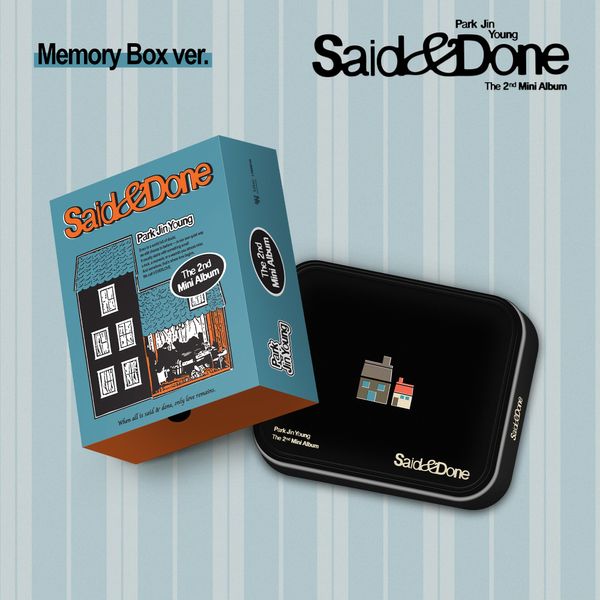 朴珍榮 PARK JINYOUNG 2ND MINI ALBUM [SAID & DONE] (MEMORY BOX VER.)