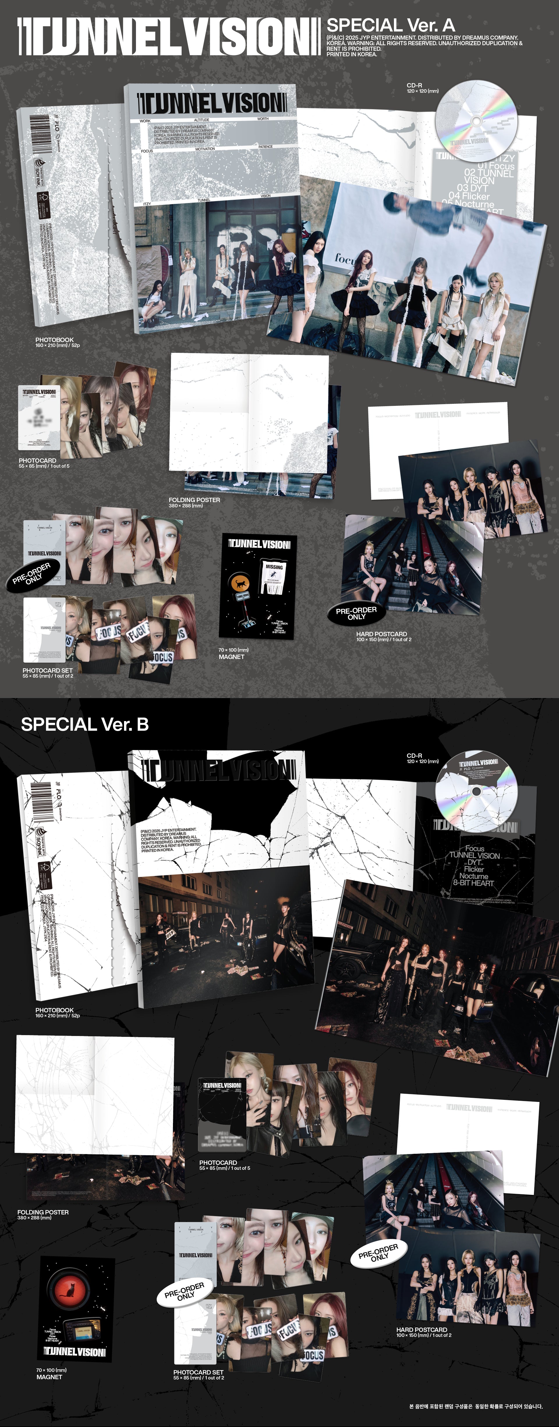 ITZY 11TH MINI ALBUM [TUNNEL VISION] (SPECIAL VER.)