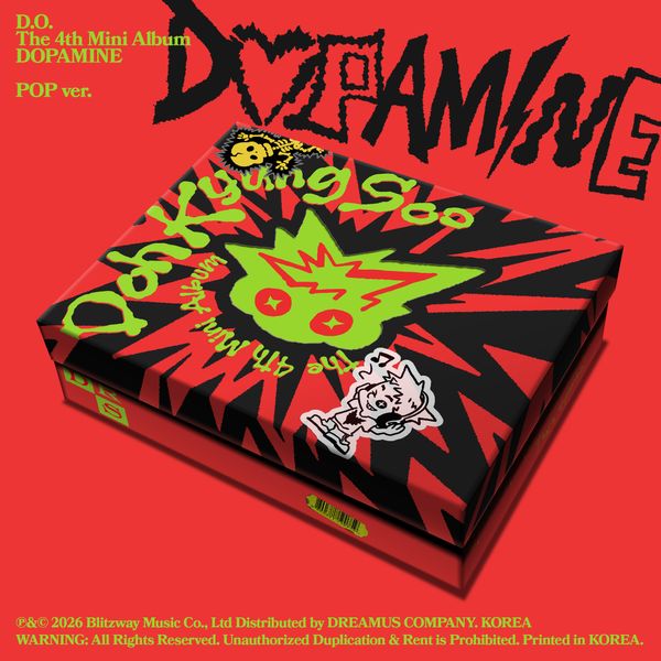 EXO D.O. 4TH MINI ALBUM [DOPAMINE] (FIZZ / POP VER.)