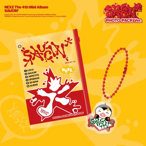 NEXZ 4TH MINI ALBUM [SAUCIN'] (PHOTO PACK VER.)