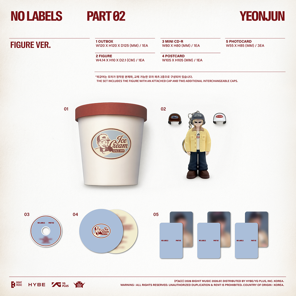 YEONJUN 2ND MINI ALBUM [NO LABELS: PART 02] (FIGURE VER.)