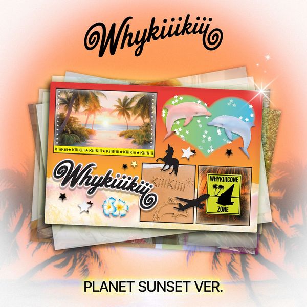 KiiiKiii EP ALBUM [WHYKIIIKIII] (PLANET SUNSET / PLANET BLUE HOUR VER.) (LIMITED EDITION)