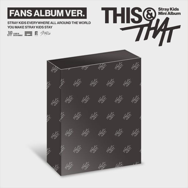 STRAY KIDS 10TH MINI ALBUM [THIS & THAT] (FANS ALBUM VER.)