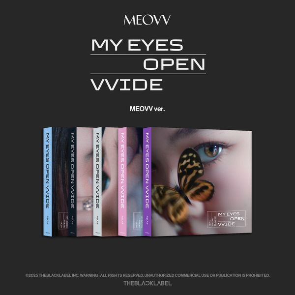 MEOVV 1ST EP ALBUM 'MY EYES OPEN VVIDE' (MEOVV VER.)