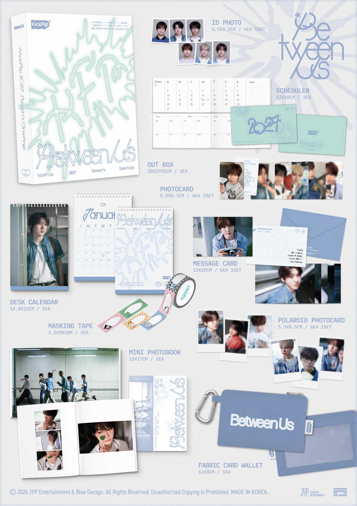 KICKFLIP 2027 SEASON'S GREETINGS [BETWEEN US]