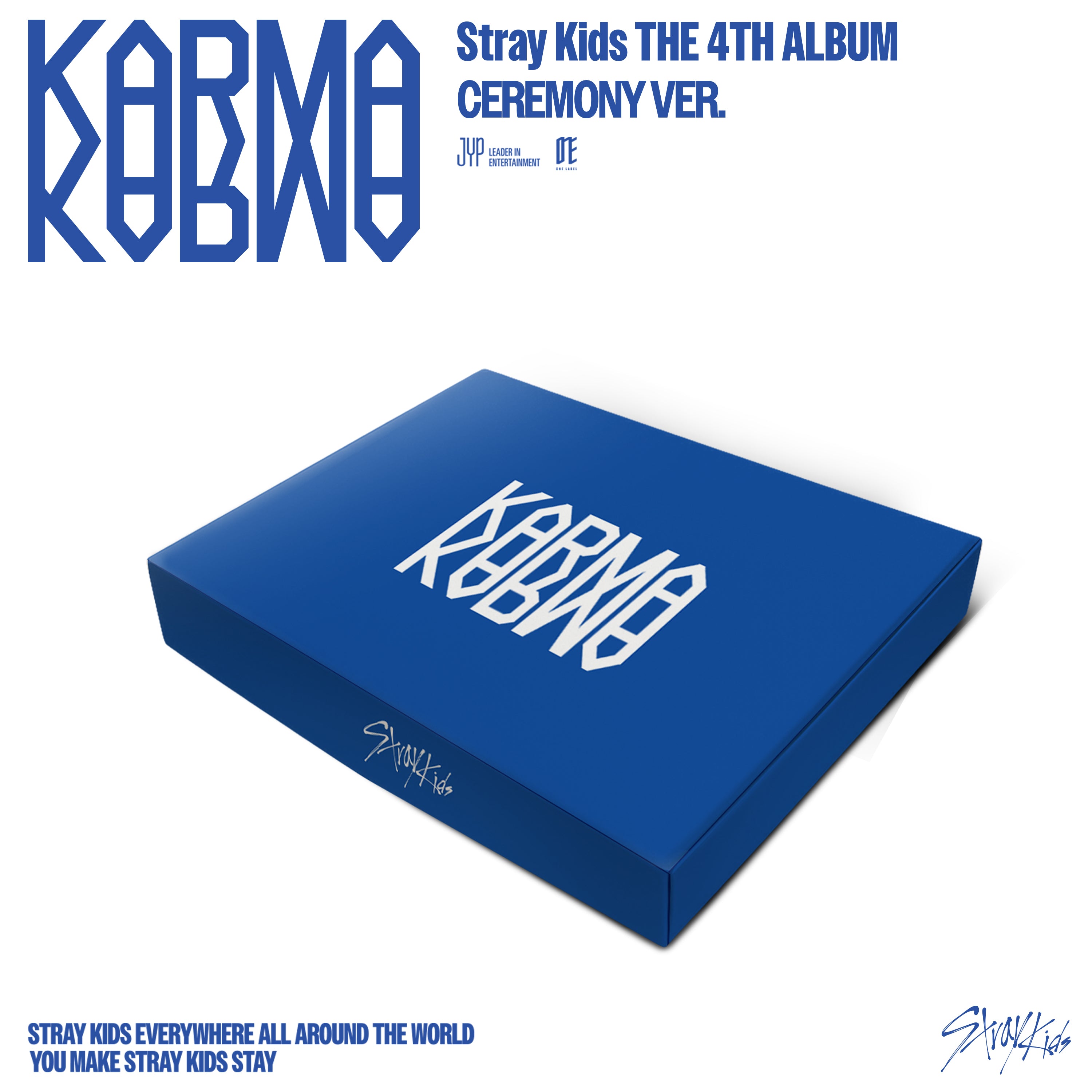 STRAY KIDS THE 4TH ALBUM [KARMA] (CEREMONY / HOORAY VER.)