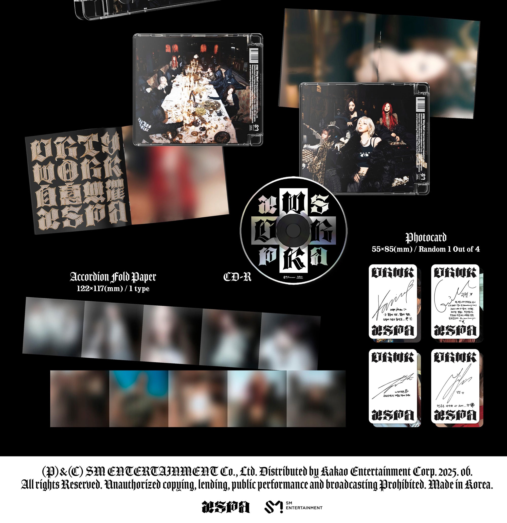 AESPA SINGLE ALBUM [DIRTY WORK] (DIRTY CODE VER.)