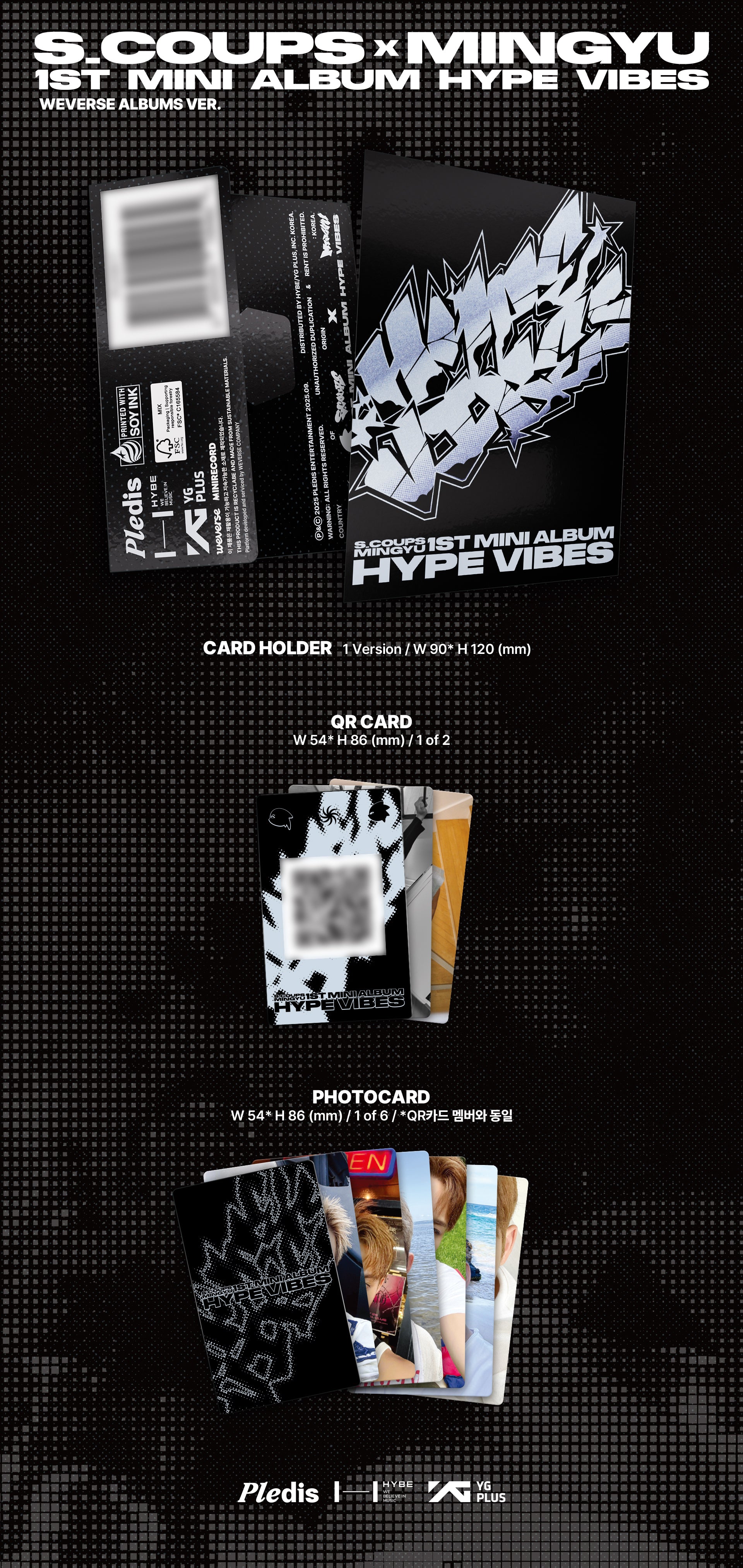S.COUPS X MINGYU 1ST MINI ALBUM [HYPE VIBES] (WEVERSE ALBUMS VER.)