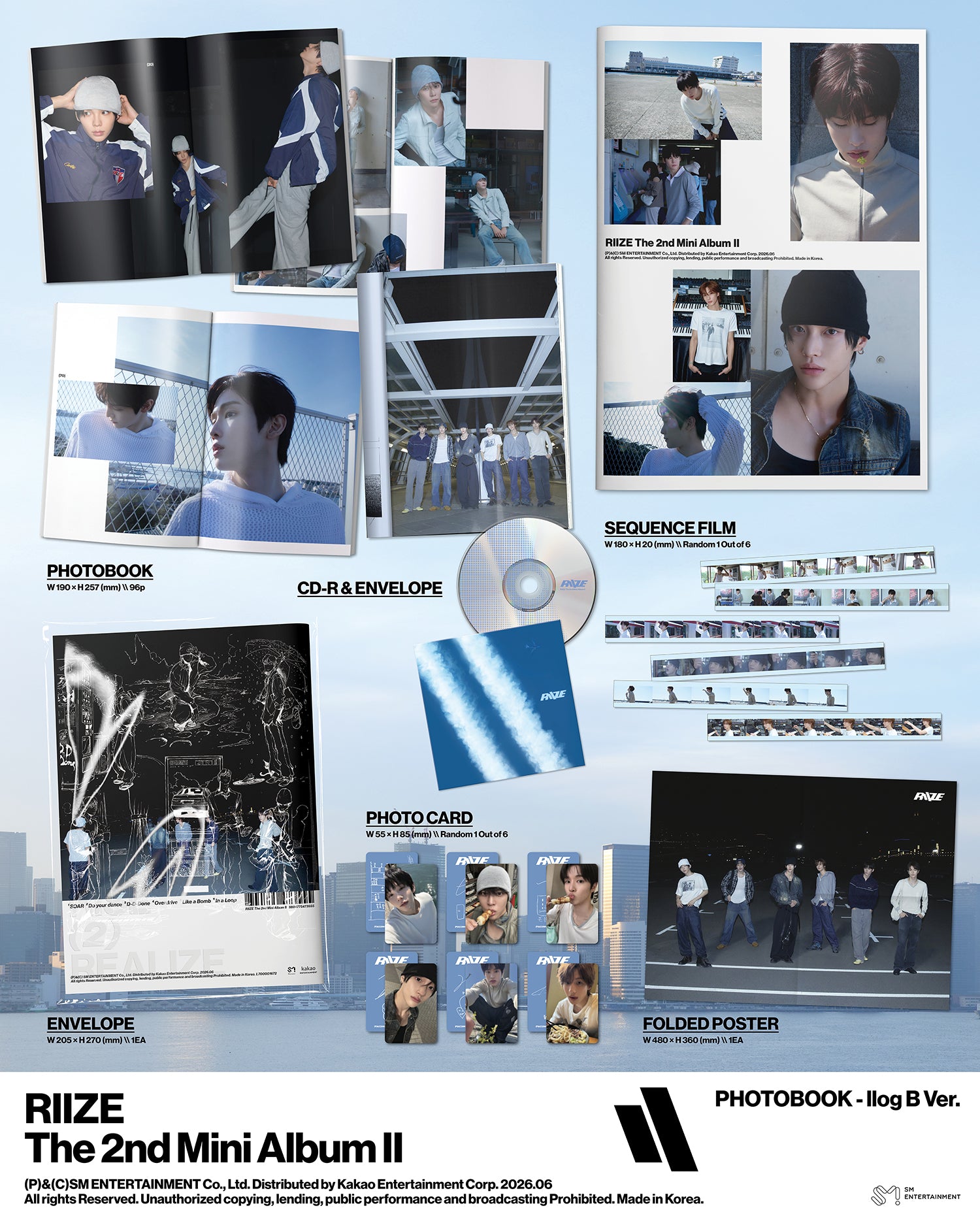 RIIZE 2ND MINI ALBUM [II] (PHOTOBOOK VER.)