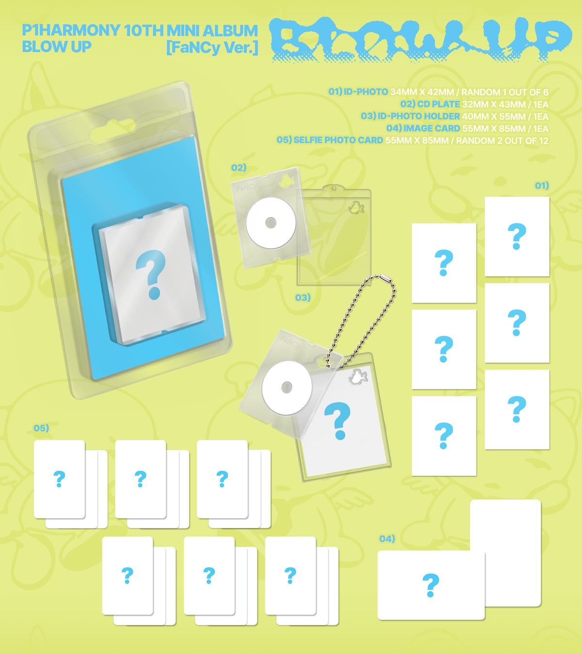 P1HARMONY 10TH MINI ALBUM [BLOW UP] (FANCY VER.)
