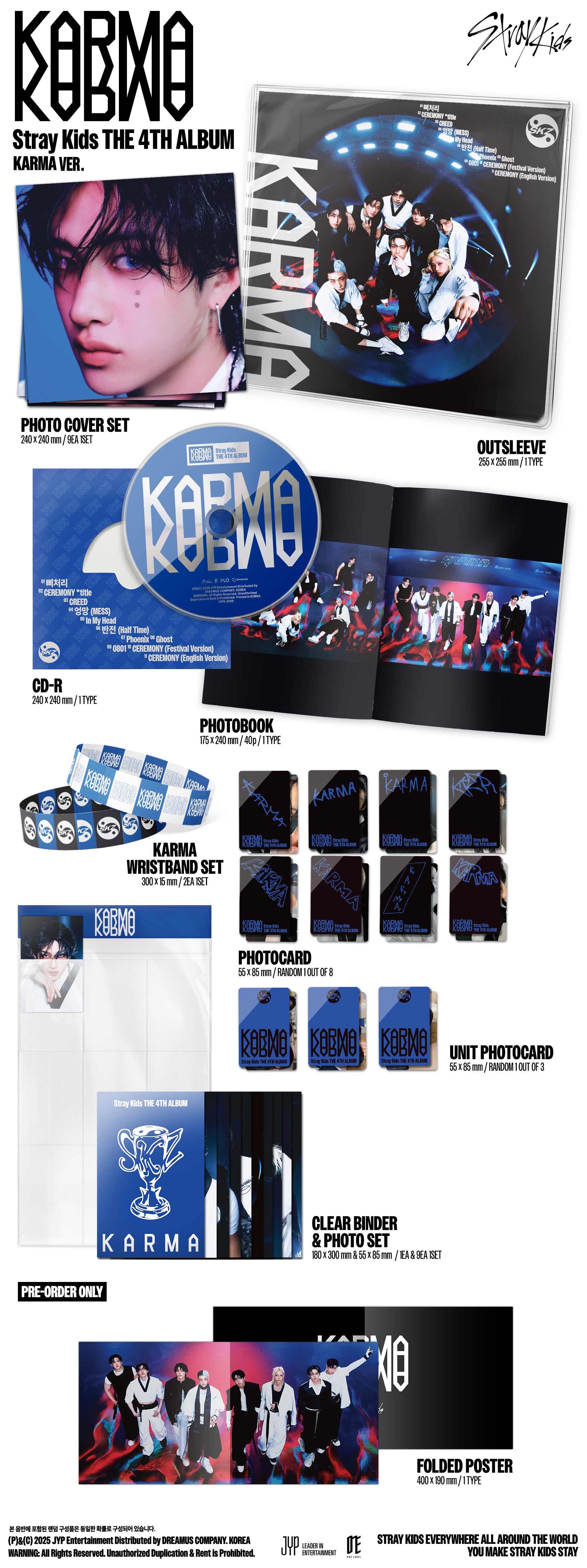 STRAY KIDS THE 4TH ALBUM [KARMA] (KARMA VER.) (LIMITED EDITION)