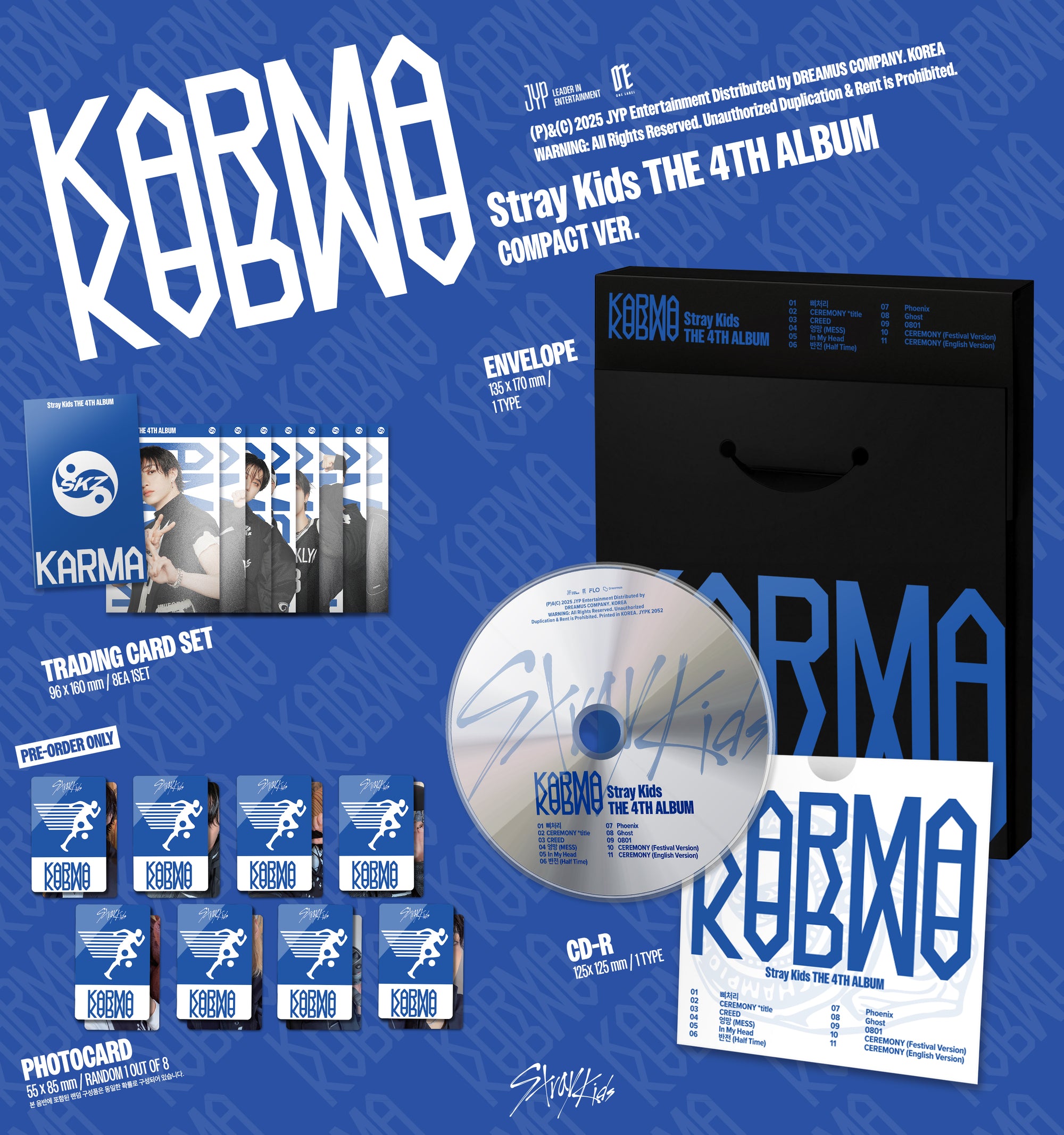 STRAY KIDS THE 4TH ALBUM [KARMA] (COMPACT VER.)