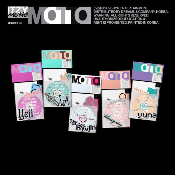 ITZY 12TH MINI ALBUM [MOTTO] (MEMBER VER.)