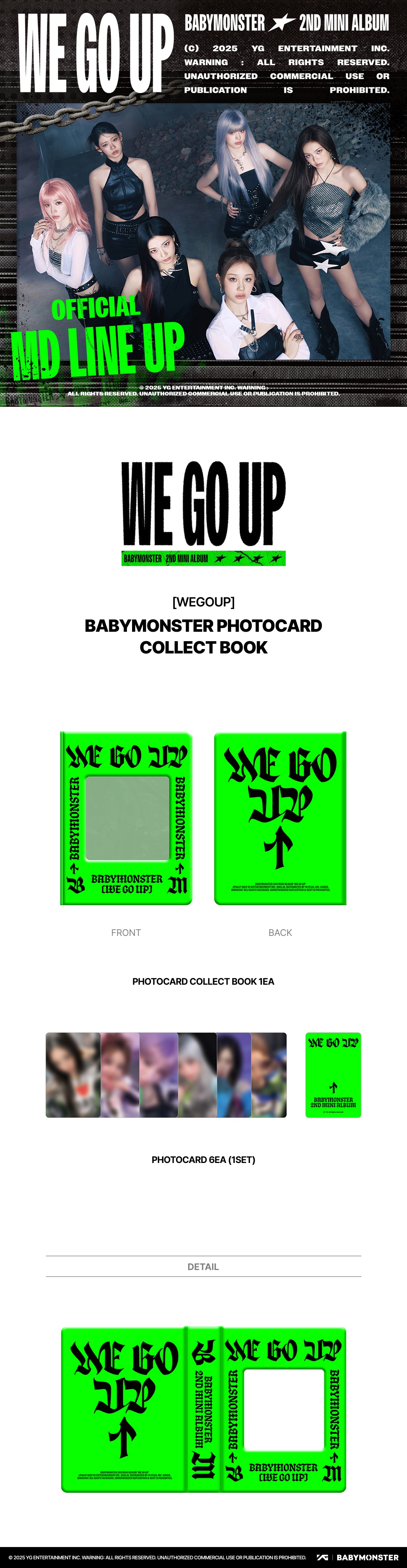BABYMONSTER PHOTOCARD COLLECT BOOK [WEGOUP]