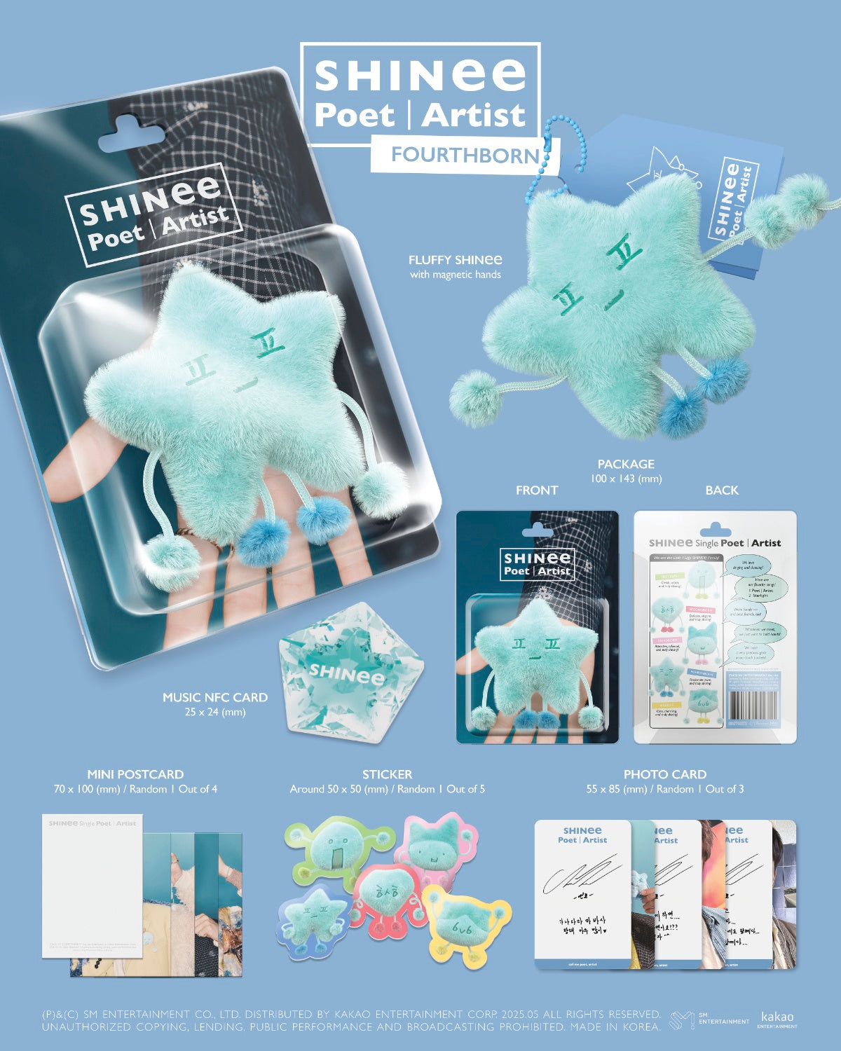 SHINEE SINGLE ALBUM [POET | ARTIST] FLUFFY SHINEE VER.
