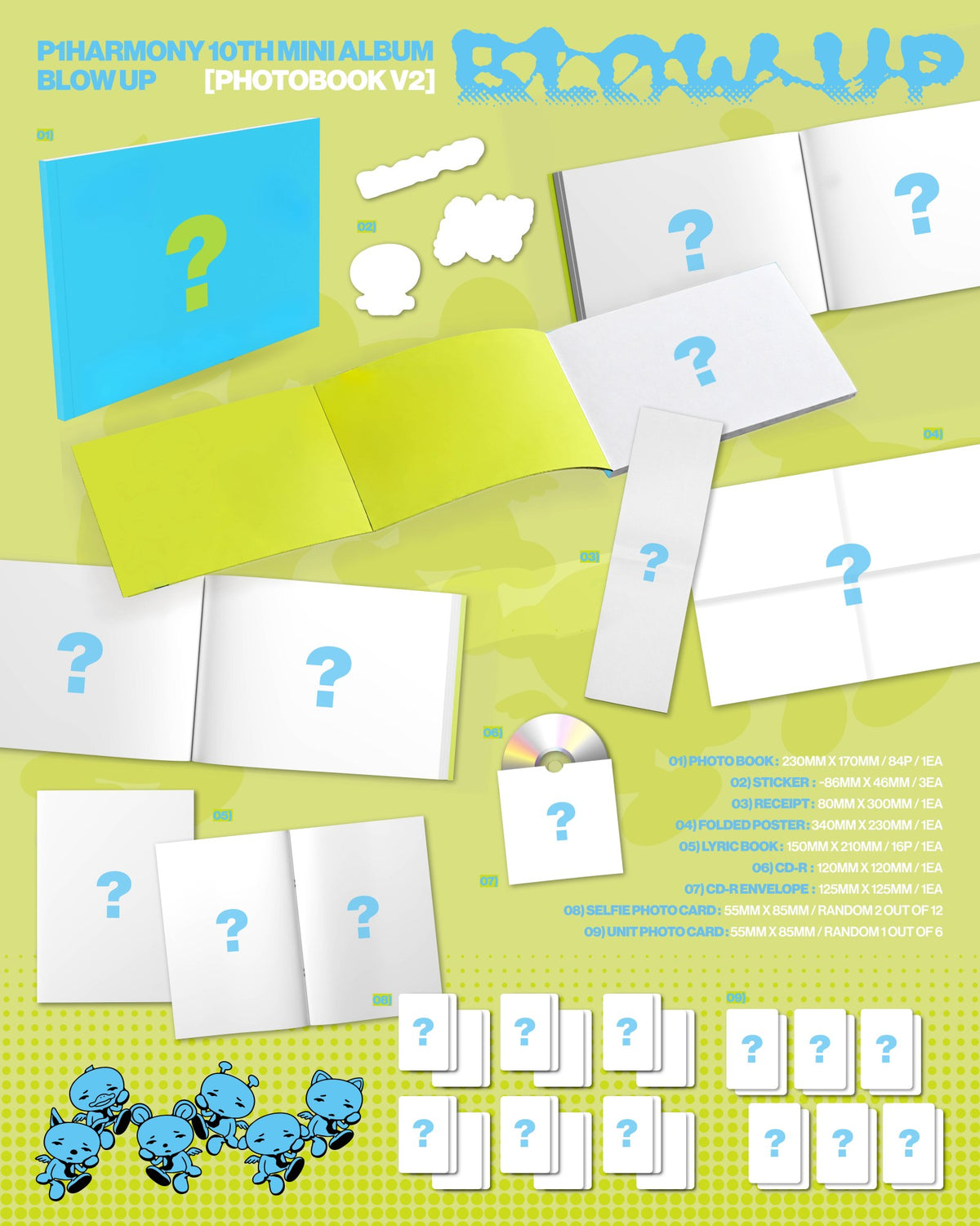 P1HARMONY 10TH MINI ALBUM [BLOW UP] (PHOTOBOOK VER.)
