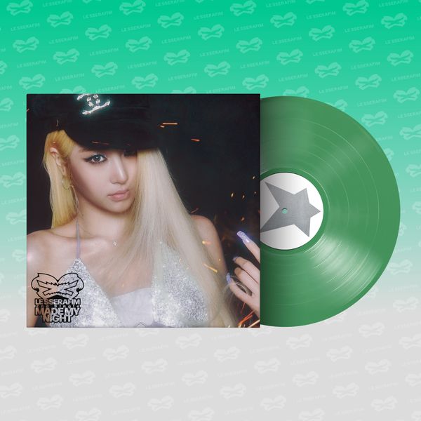 LE SSERAFIM 2ND SINGLE ALBUM 'MADE MY NIGHT' VINYL