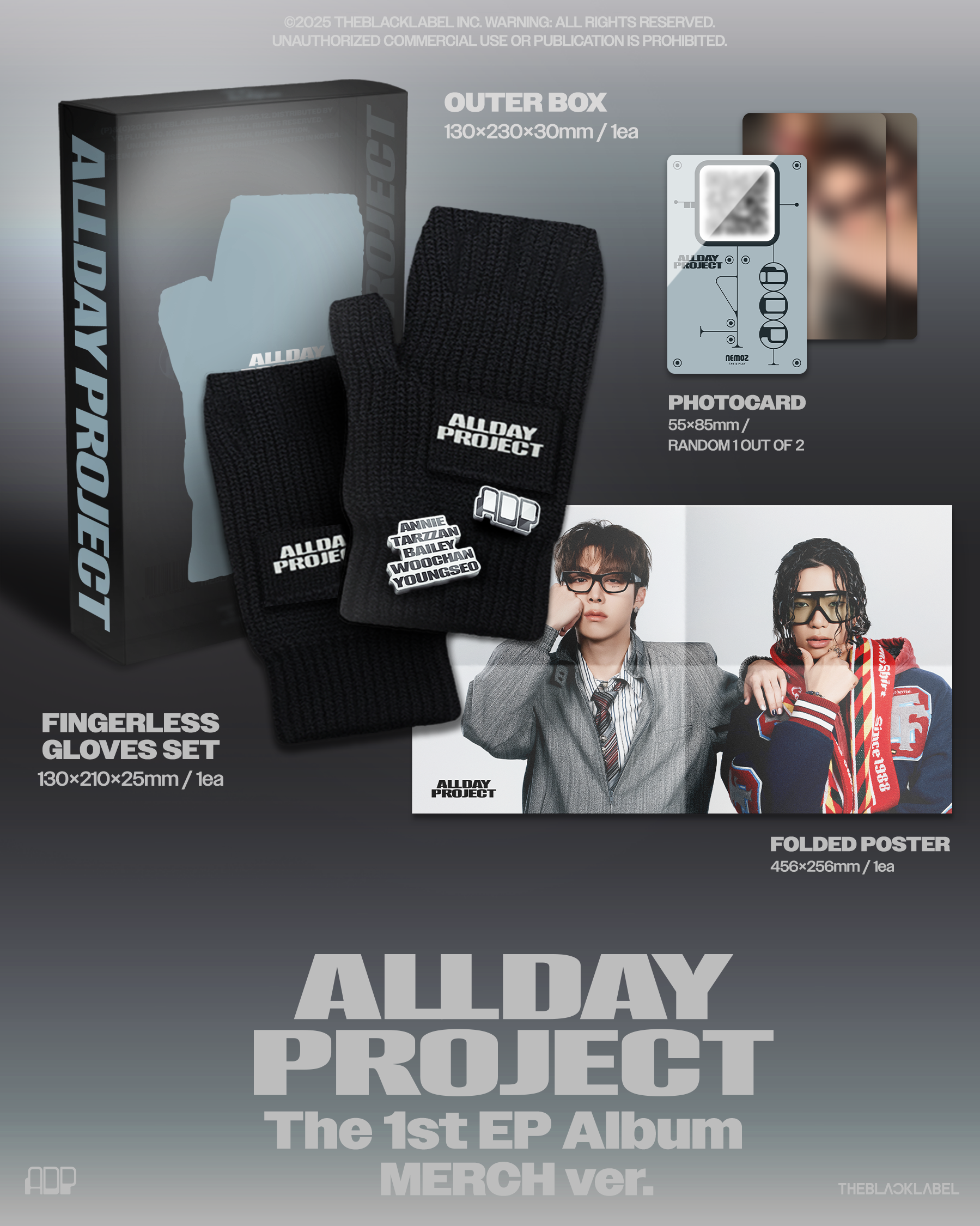 ALLDAY PROJECT 1ST EP ALBUM 'ALLDAY PROJECT' (MERCH VER.)