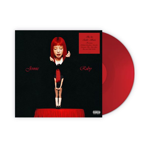JENNIE 1ST STUDIO ALBUM [RUBY] (UNSIGNED) (COLOR LP)