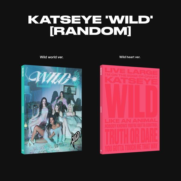 KATSEYE 3RD EP ALBUM [WILD] (PHOTOBOOK VER.)