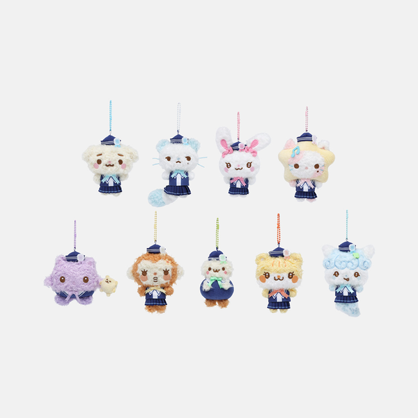 HEARTS2HEARTS MARINE LOOK DOLL KEYRING [2ND MINI ALBUM [LEMON TANG] MD]