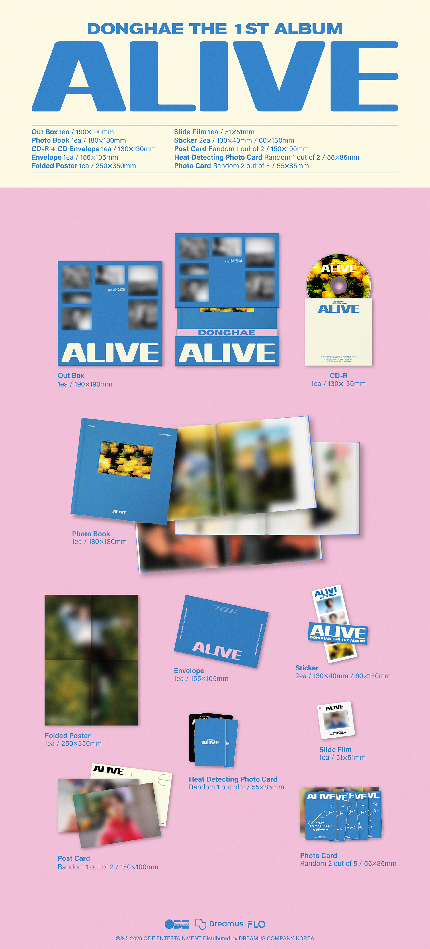 DONGHAE 1ST ALBUM [ALIVE] (PHOTOBOOK VER.)