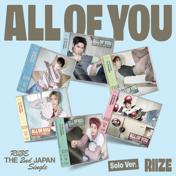RIIZE 2ND JAPAN SINGLE [ALL OF YOU] (SOLO LIMITED EDITION)