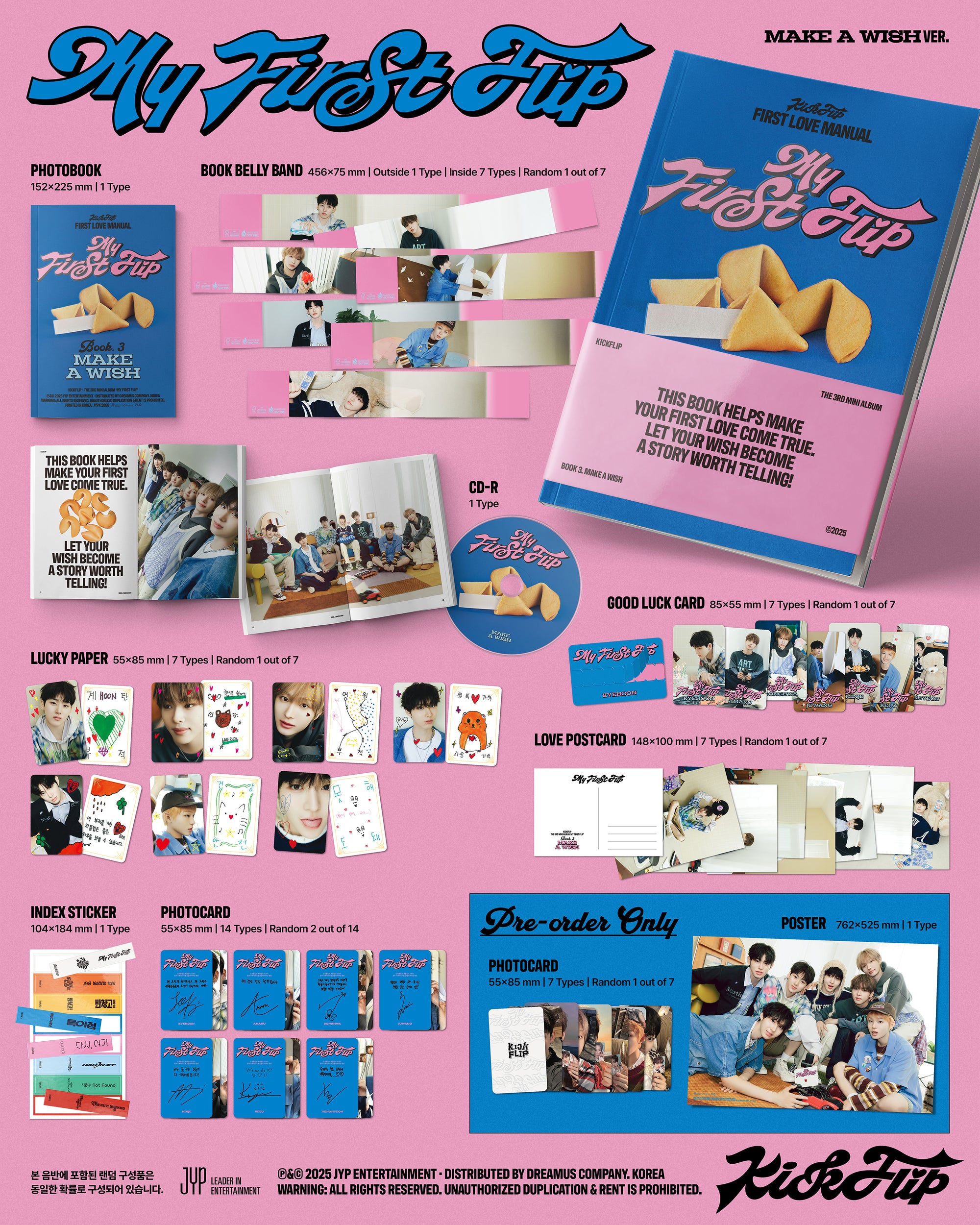 KICKFLIP 3RD MINI ALBUM [MY FIRST FLIP] (PHOTOBOOK VER.)