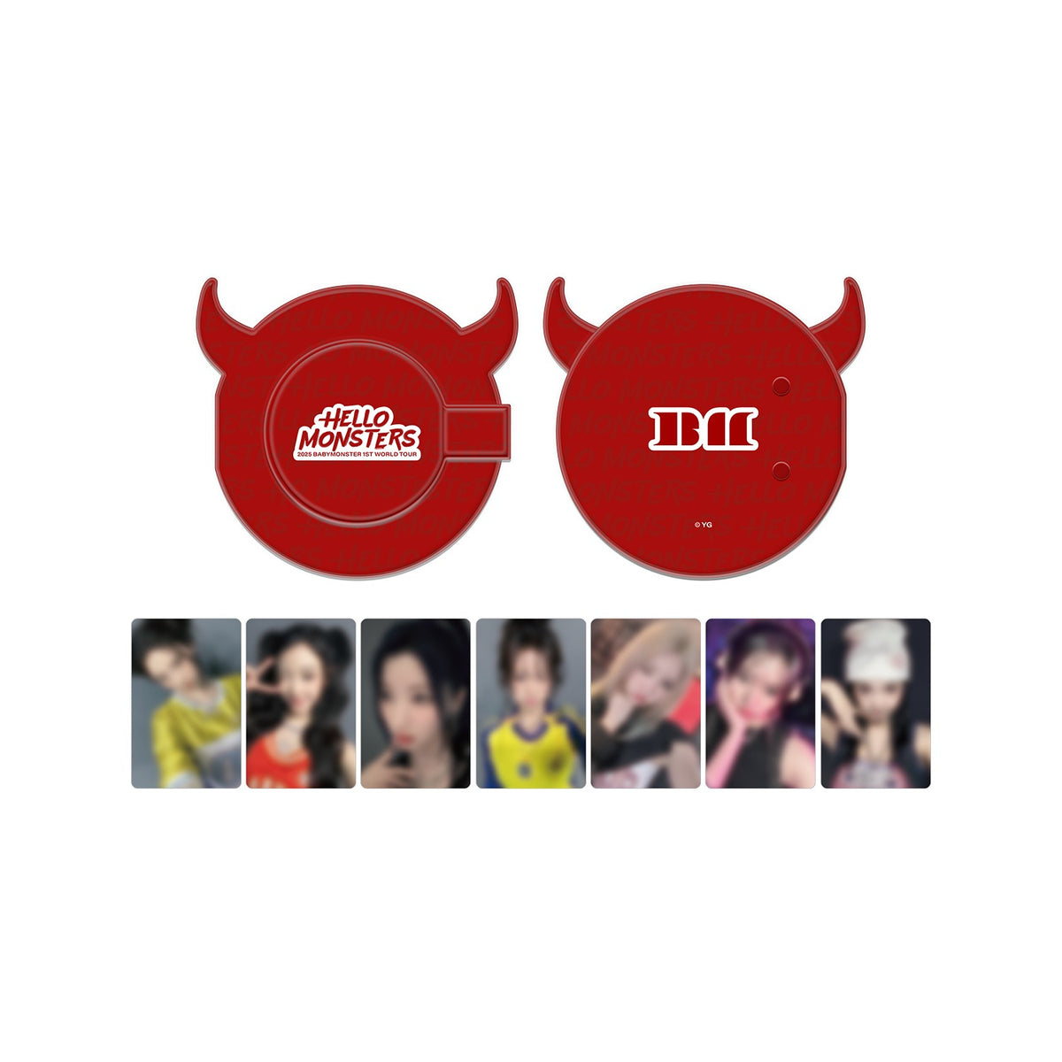 BABYMONSTER HORN PVC PHOTOCARD COLLECT BOOK [HELLOMONSTERS]