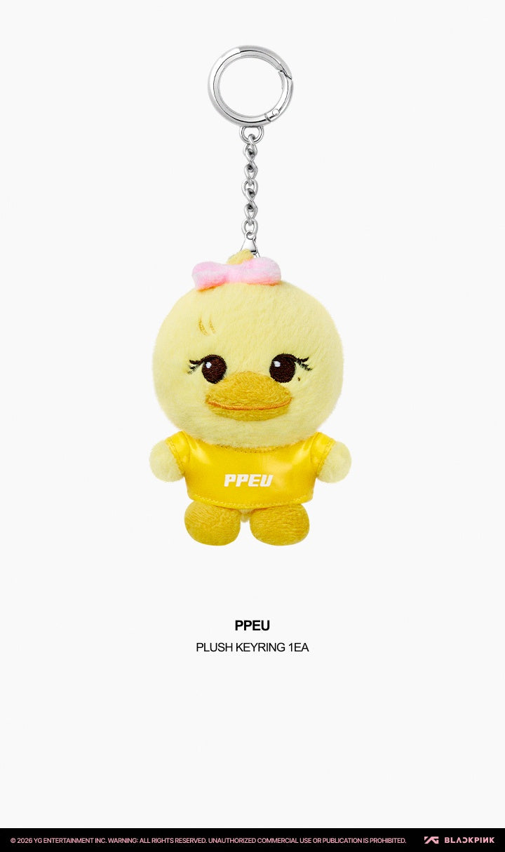 BLACKPINK CHARACTER MINI PLUSH KEYRING_JUMP [BPPOPUP]