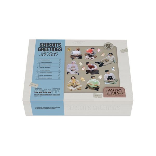 [預購] ATEEZ 2026 SEASON'S GREETINGS SG 官方周邊 台曆 年曆 特典 小卡 周邊 代購