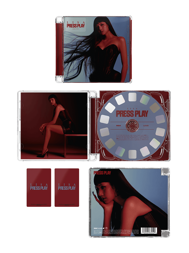 BLACKPINK LISA - [PRESS PLAY CD]