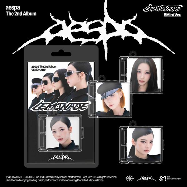 AESPA 2ND ALBUM [LEMONADE] (SMINI VER.) (SMART ALBUM)