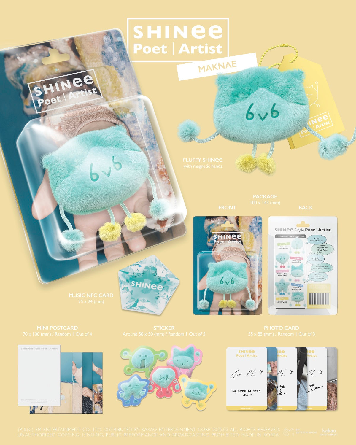 SHINEE SINGLE ALBUM [POET | ARTIST] FLUFFY SHINEE VER.