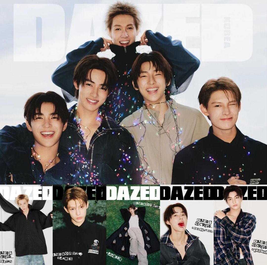 [現貨] CORTIS DAZED KOREA 2025 WINTER EDITION 冬刊 雜誌 JUHOON KEONHO SEONGHYEON MARTIN JAMES 小卡 代購