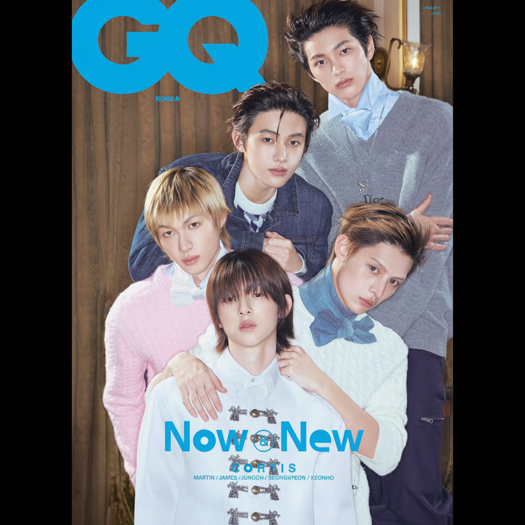 [現貨] CORTIS GQ KOREA 2026 1月刊 雜誌 JUHOON KEONHO SEONGHYEON MARTIN JAMES 小卡 代購