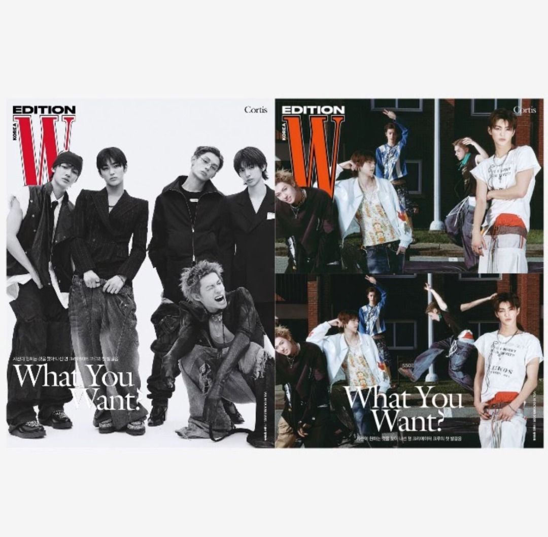 [現貨] CORTIS W KOREA 2025 10月刊 雜誌 JUHOON KEONHO SEONGHYEON MARTIN JAMES 代購