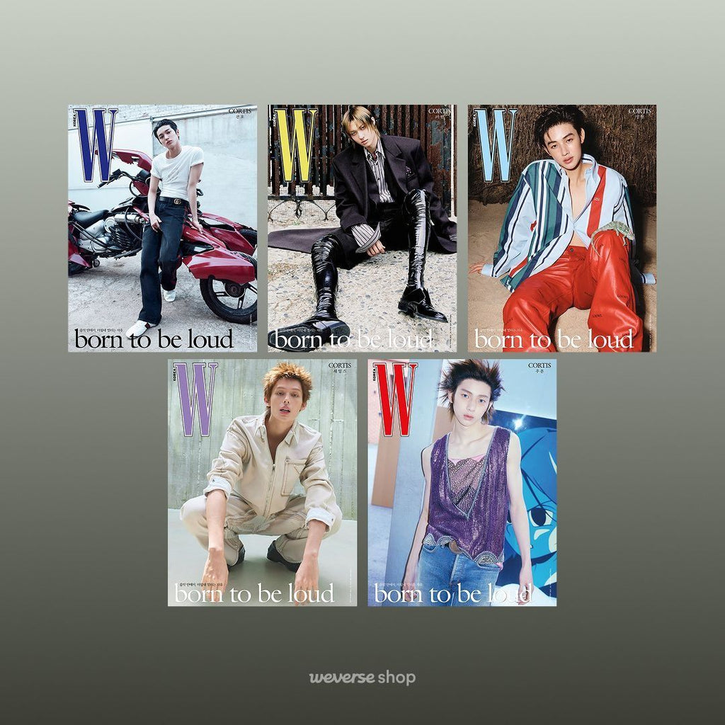 CORTIS W KOREA 2026 6月刊 雜誌 JUHOON KEONHO SEONGHYEON MARTIN JAMES 代購 MAGAZINE 周邊 週邊 小卡
