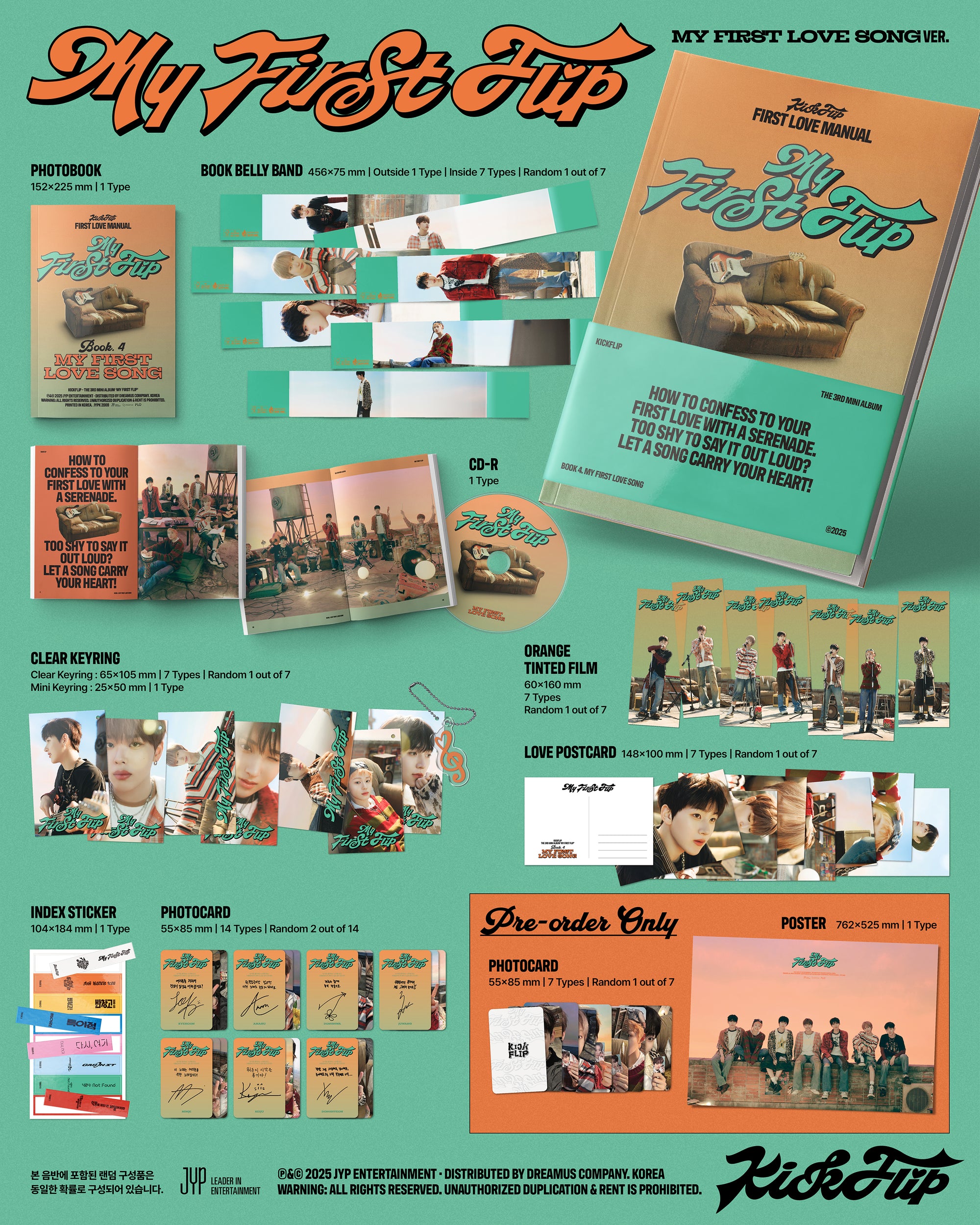 KICKFLIP 3RD MINI ALBUM [MY FIRST FLIP] (PHOTOBOOK VER.)