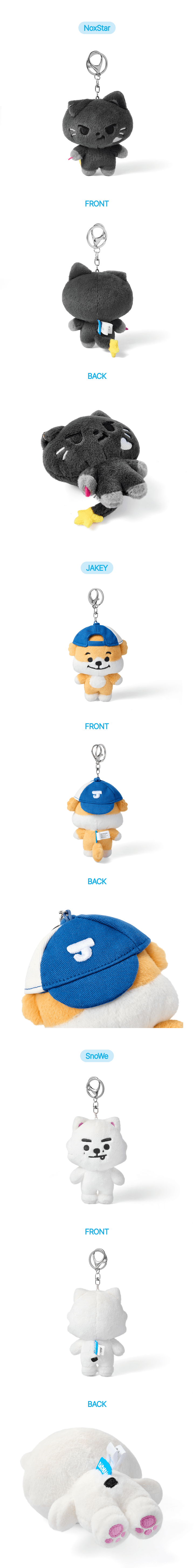 ENHYPEN ENCHIN PLUSH KEYRING