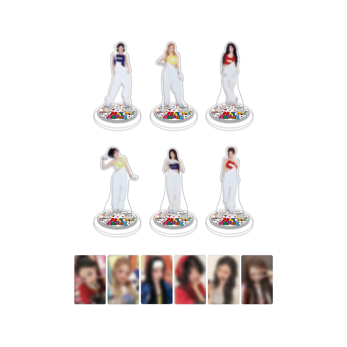 BABYMONSTER SPINNING ACRYLIC STAND [HOTSAUCE]