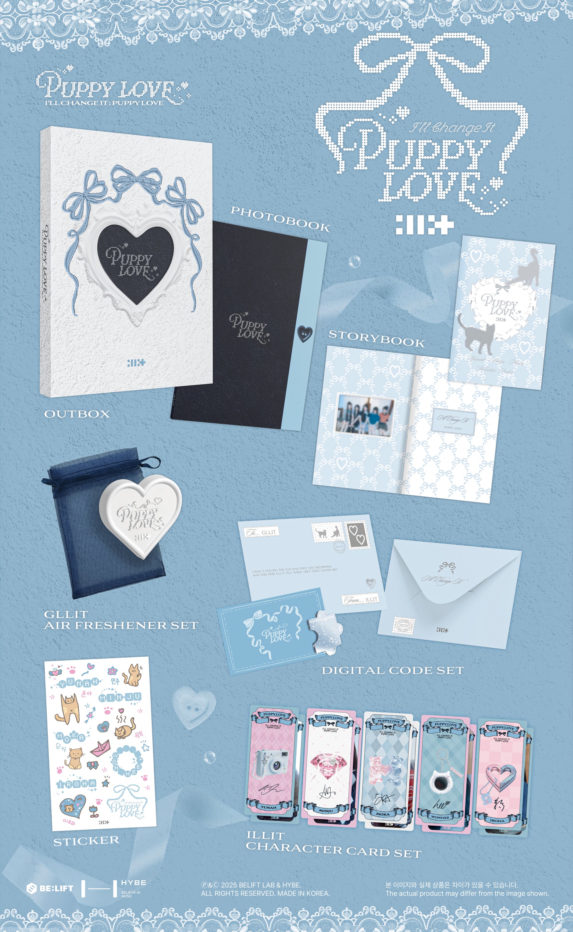 ILLIT PHOTOBOOK [I'LL CHANGE IT PUPPY LOVE]