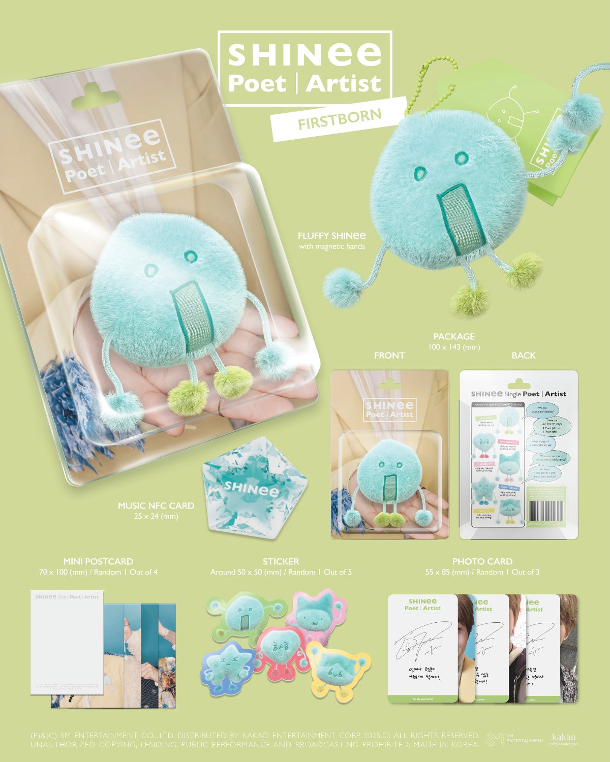 SHINEE SINGLE ALBUM [POET | ARTIST] FLUFFY SHINEE VER.