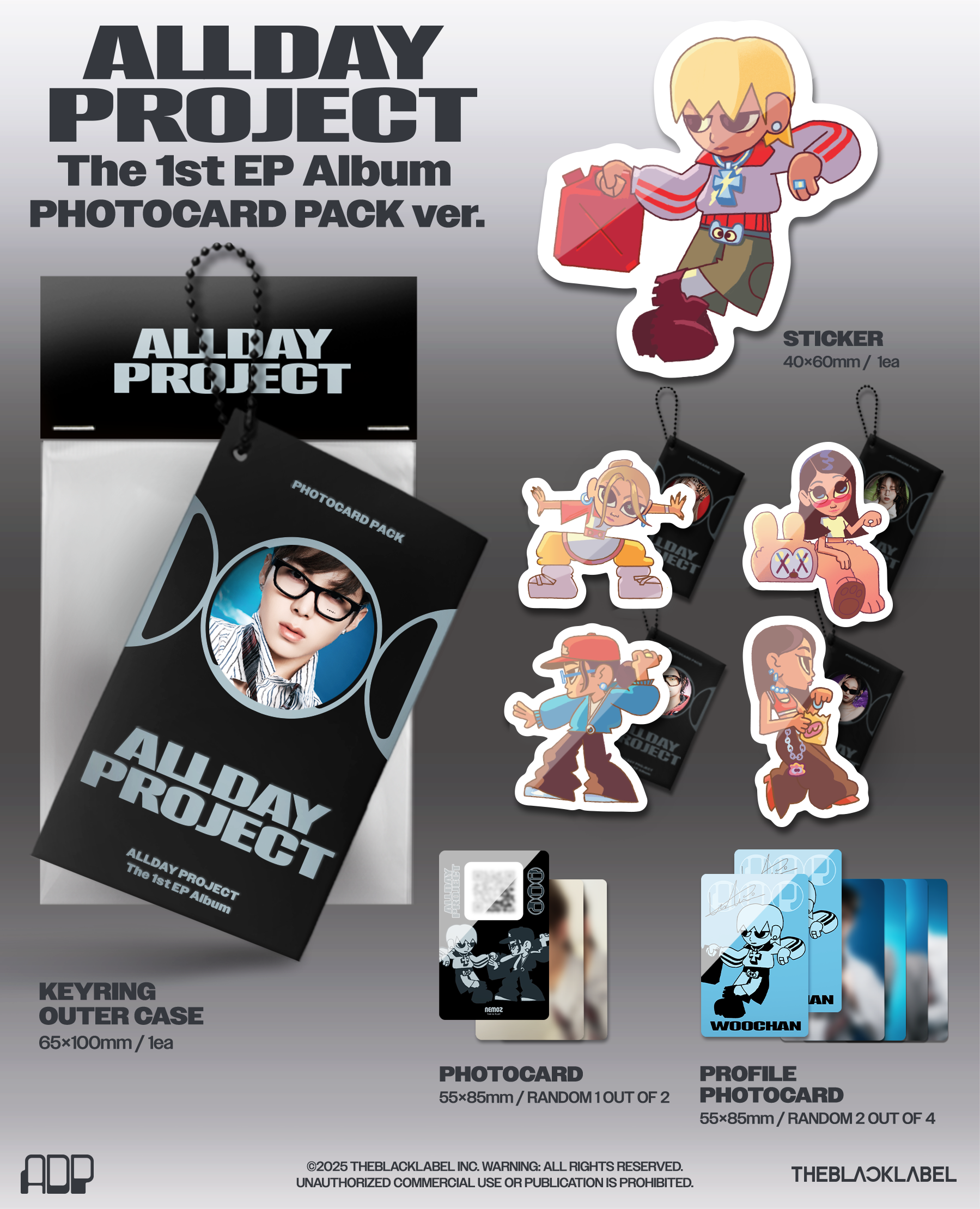 ALLDAY PROJECT 1ST EP ALBUM 'ALLDAY PROJECT' (PHOTOCARD PACK VER.)