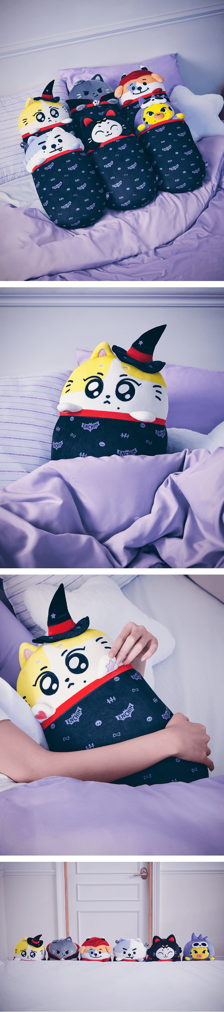 ENHYPEN PLUSH PILLOW [SPOOKY ENCHIN]