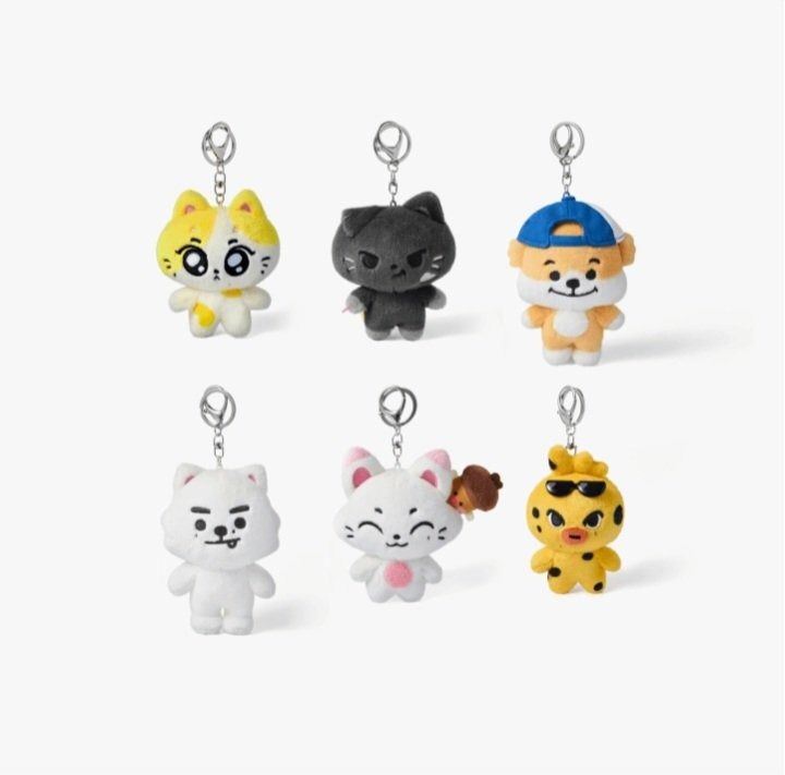 [現貨] ENHYPEN 快閃 ENCHIN SNOWE PLUSH KEYRING 娃娃 公仔 鎖匙扣 官娃 WONCHU NOXSTAR JAKEY SNOWWE KISHU PUNI