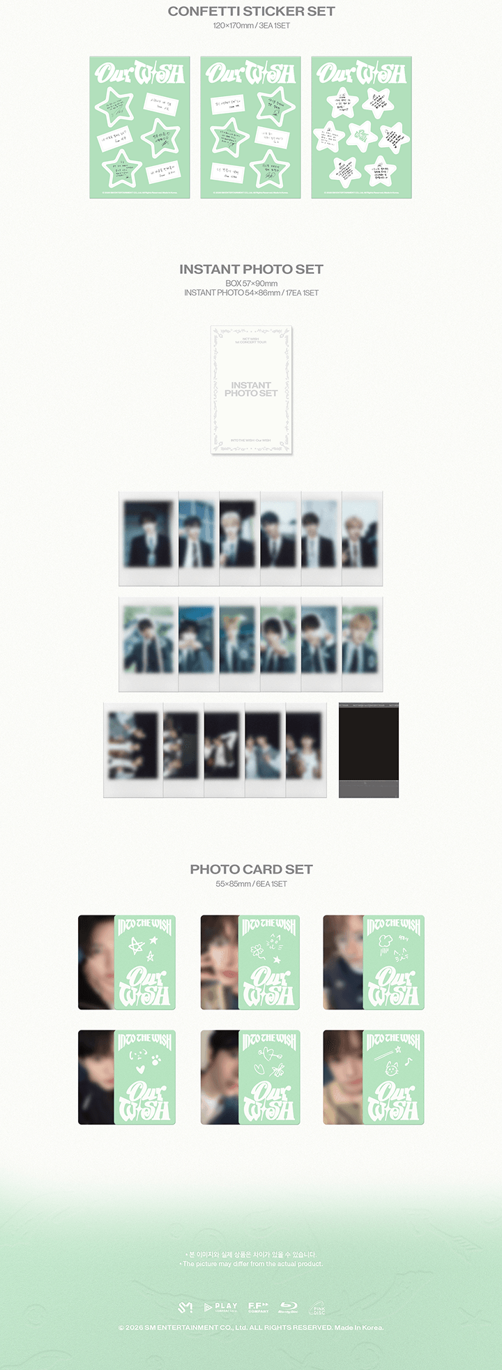 NCT WISH 1ST CONCERT TOUR 'INTO THE WISH : OUR WISH' (BLU-RAY VER. )